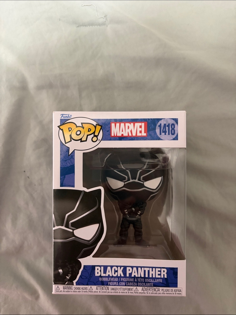 Unopened Funko Pop! Marvel Black Panther Vinyl Figure